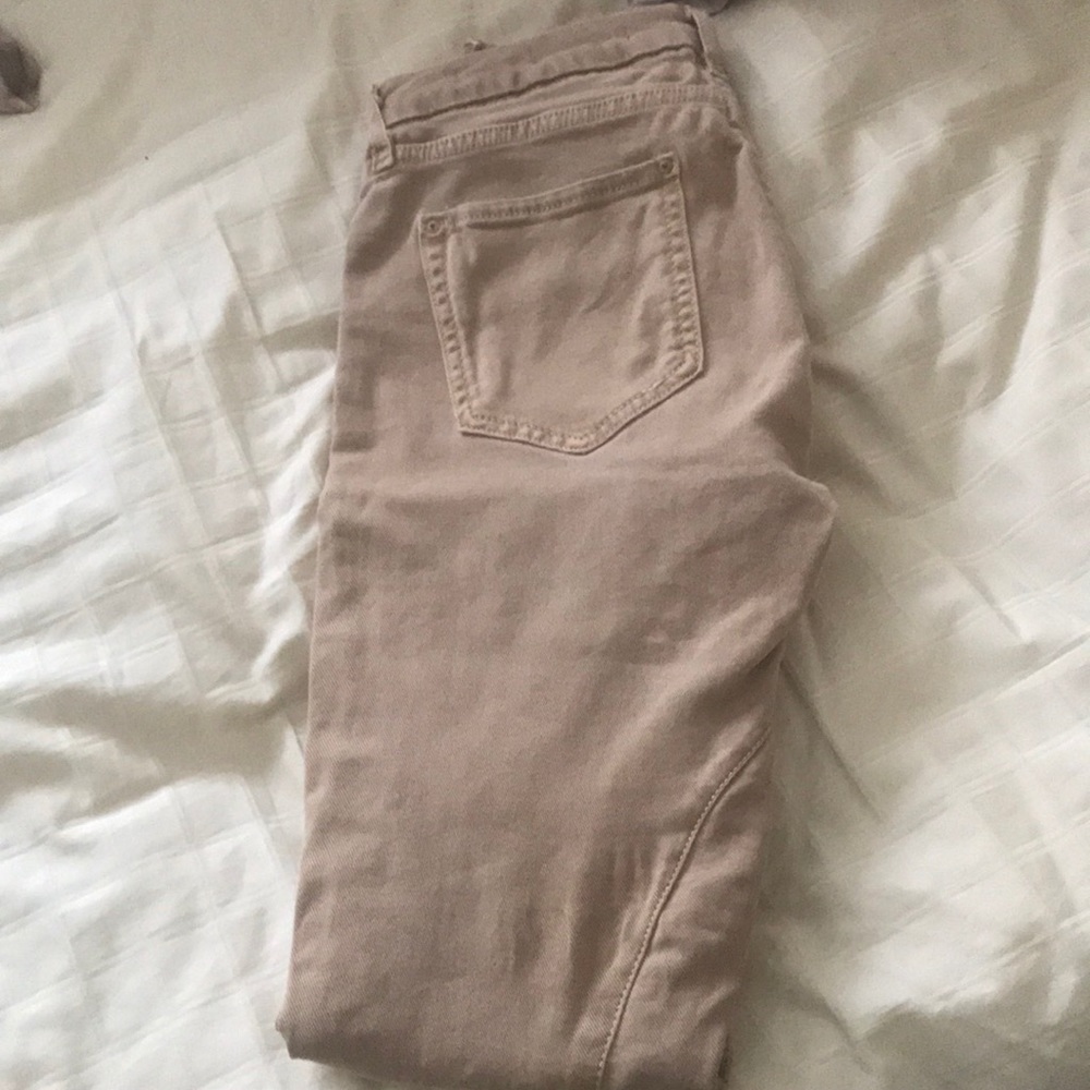 Urban outfitter pants cropped at the bottom